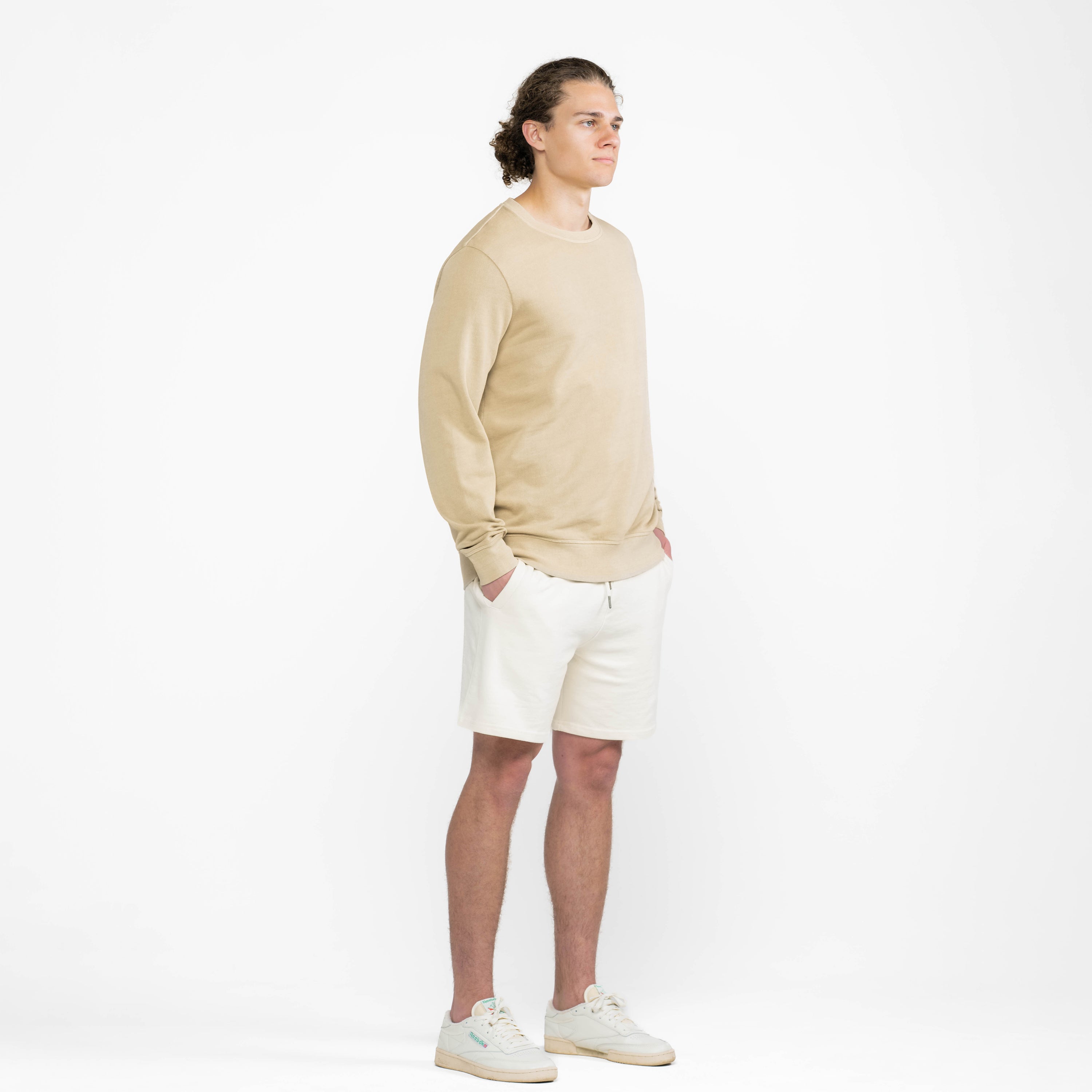 Dune Midweight Organic French Terry Crew