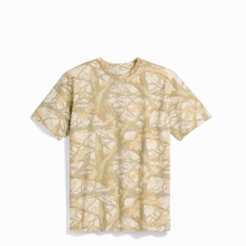 Woodland Camo Heavyweight Organic Tee