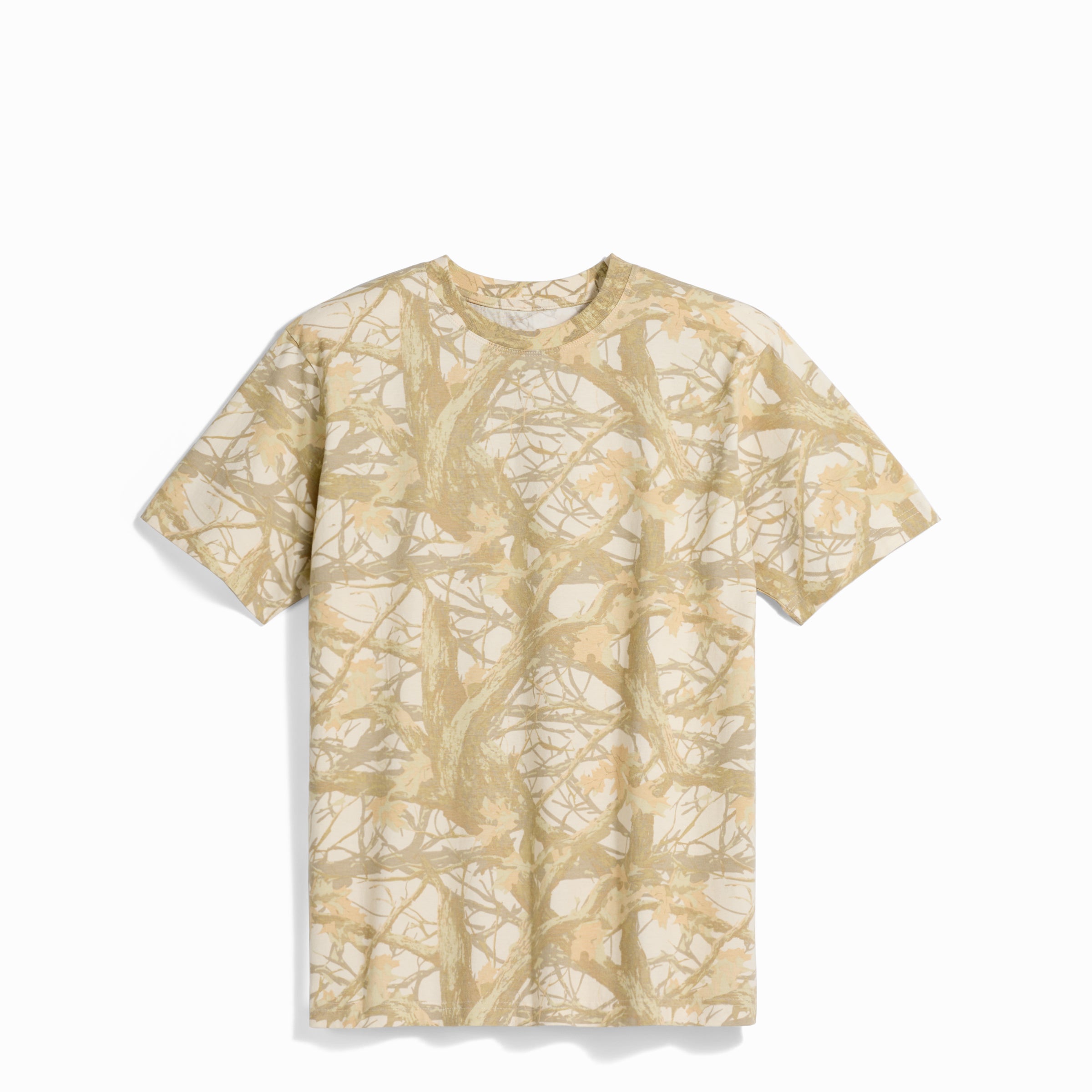 Woodland Camo Heavyweight Organic Tee