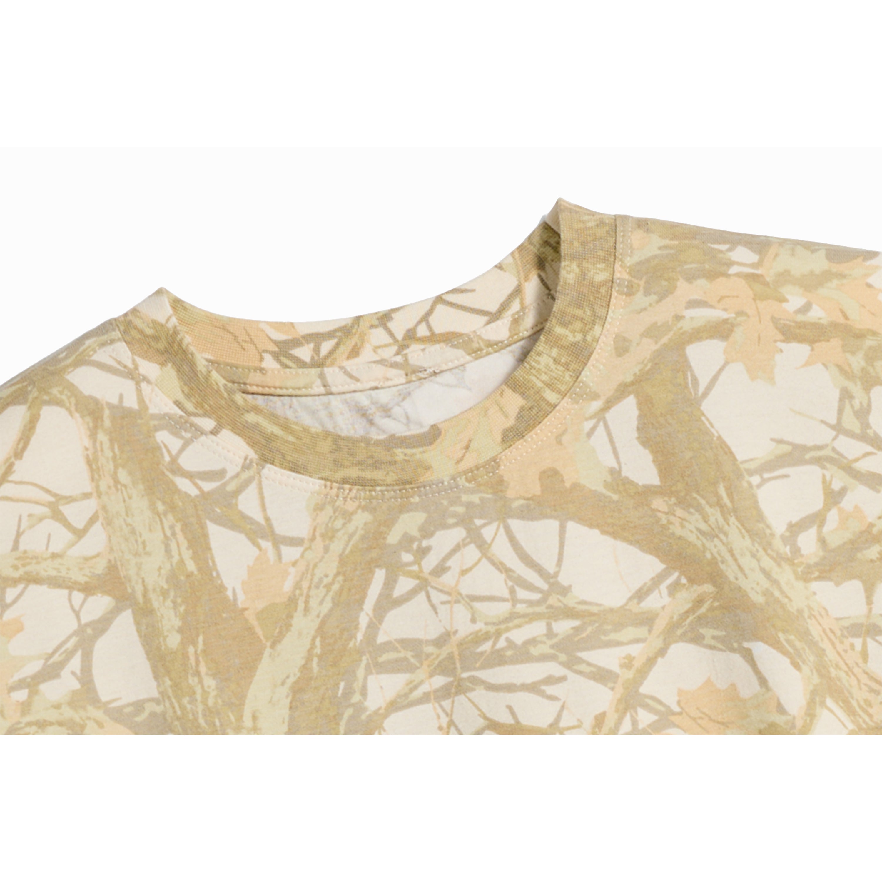Woodland Camo Heavyweight Organic Tee