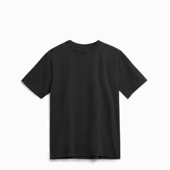 Vintage Black Heavyweight Organic Tee