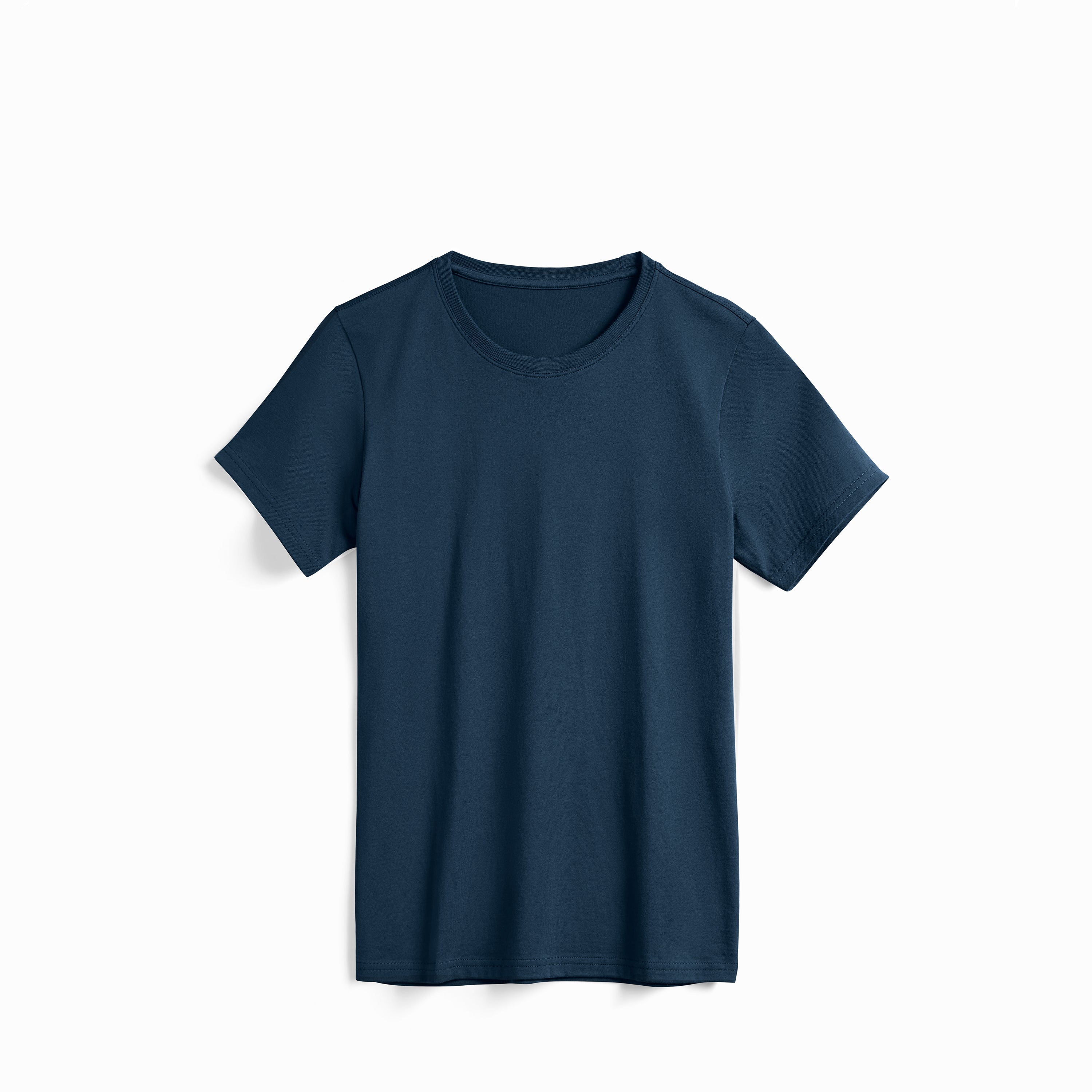 Women's Ocean Navy Midweight Supima Tee