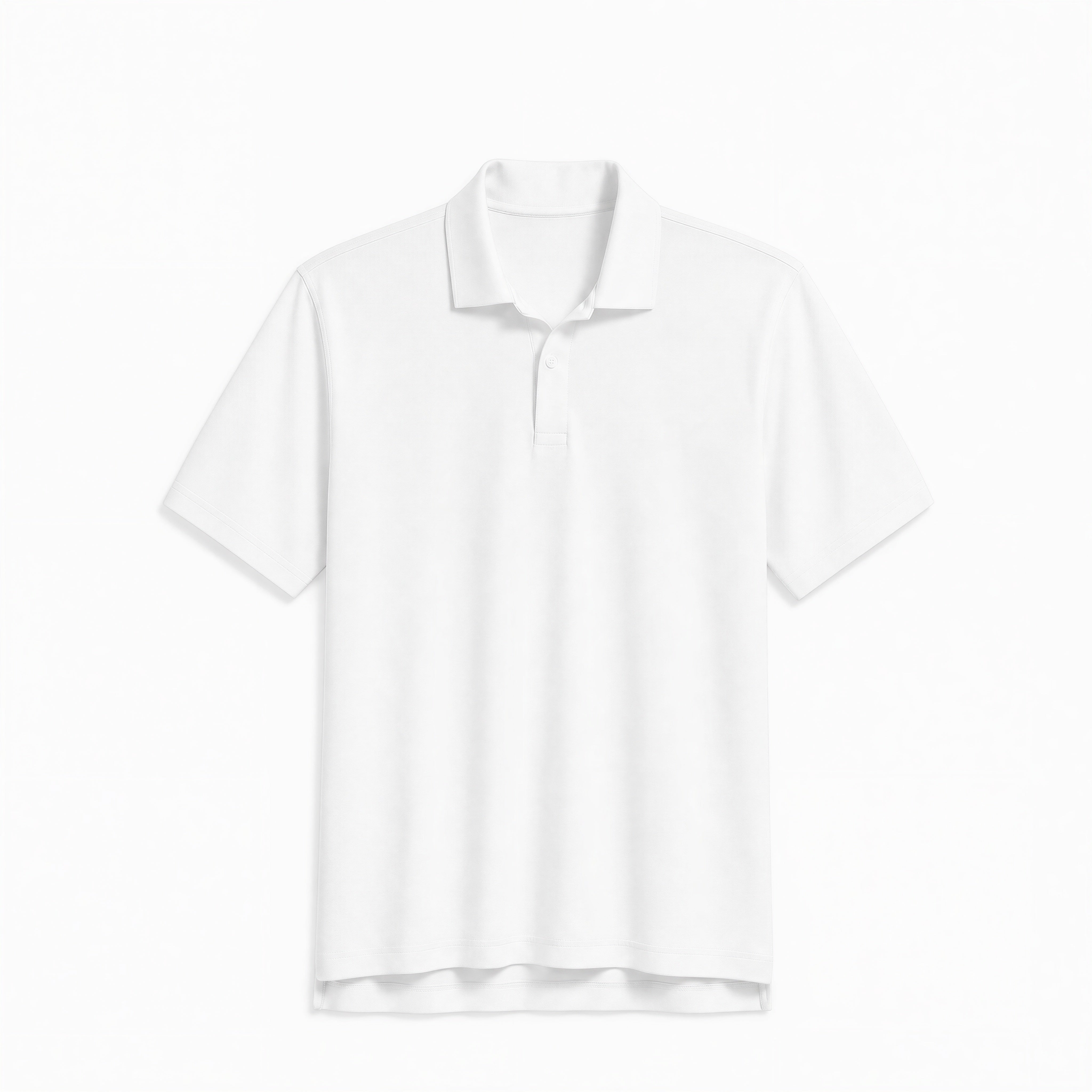 White Pima Polo