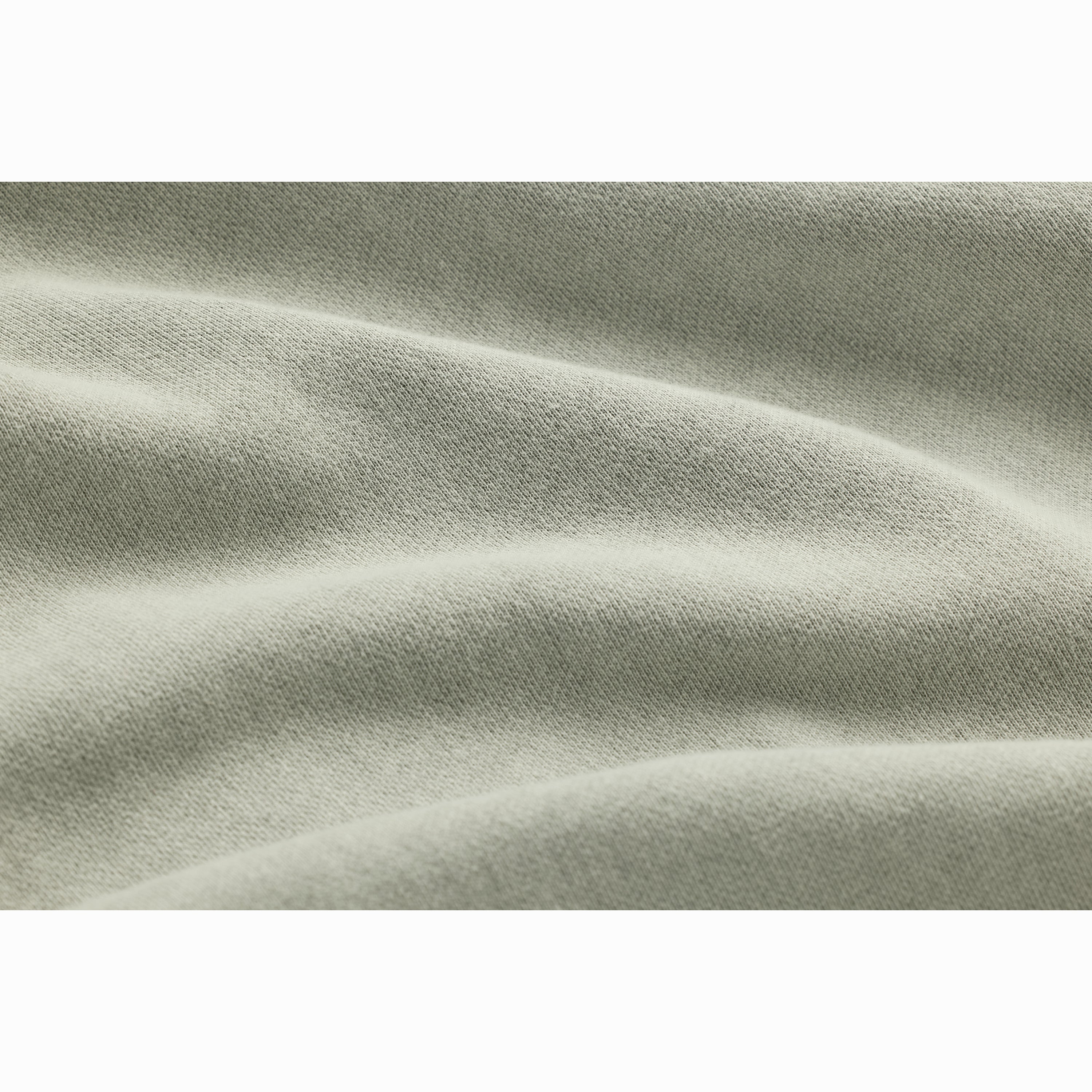 Sage Midweight Organic French Terry Crew
